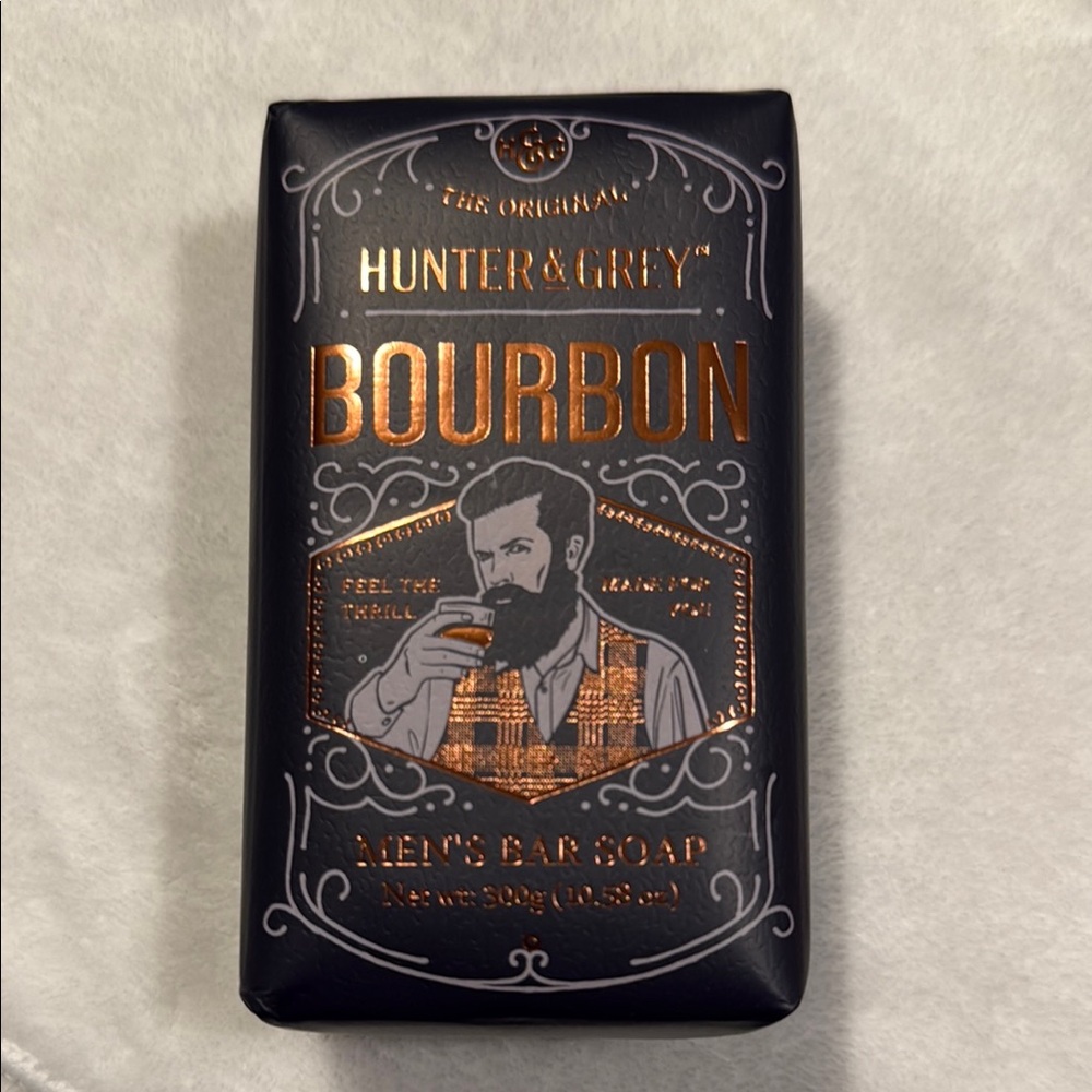 Hunter & Grey Bourbon Men’s Bar Soap
